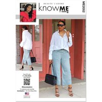 Patron Know Me ME2052Y5 chemise 46-54 - Know Me - Mondial Tissus