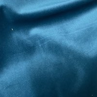 Tissu velours toucher peau de pêche uni bleu forêt - Mondial Tissus