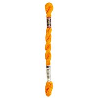 Fil de coton perlé à broder épais - 3, 15m - COL 741 - DMC - Mondial Tissus