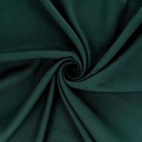 Tissu gabardine viscose légère unie vert canard - Mondial Tissus
