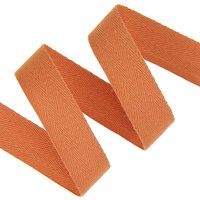 Ruban sergé chevron 20 mm terracotta - MT - Mondial Tissus