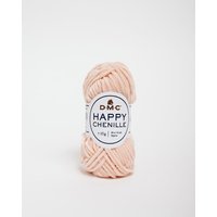 Pelote de fil à tricoter Happy Chenille rose pâle n°15 - DMC - DMC - Mondial Tissus