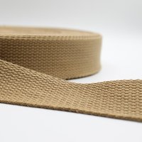 Sangle marron clair 30mm - Mondial Tissus