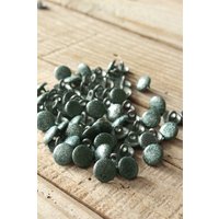 Lot de 5 boutons Shiny vert sauge 10 mm - Eglantine et Zoé - Mondial Tissus