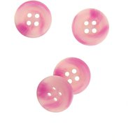 Boutons avec creux rose 18mm - MT - Mondial Tissus