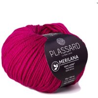 Pelote de Laine Mérilana-34 rose fuschia 100 m - Plassard - Plassard - Mondial Tissus
