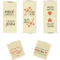 Étiquettes fantaisie unique - MT - Mondial Tissus