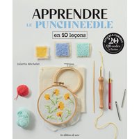 Livre Apprendre le punch needle - Les Editions de Saxe - Mondial Tissus