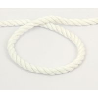 Cordon coton torsade blanc 3mm - MT - Mondial Tissus