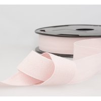 Sangle sergé coton 14mm rose pâle - Mondial Tissus