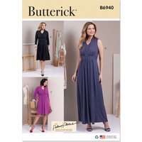 Patron Butterick B6940D5 Robe en tricot Femme 32-40 - Butterick - Mondial Tissus