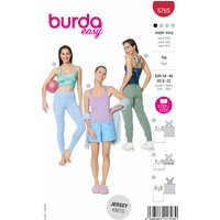 Patron burda n° 5765 top 34-48 - Burda - Mondial Tissus