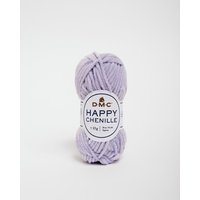 Pelote de fil à tricoter Happy Chenille mauve n°19 - DMC - DMC - Mondial Tissus