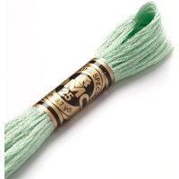 Fil mouliné à broder - Tons verts - COL 955 - DMC - Mondial Tissus