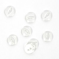 Boutons ronds transparent 14 mm - MT - Mondial Tissus