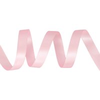 Ruban satin double face 9 mm rose clair - MT - Mondial Tissus