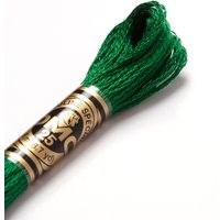 Fil mouliné à broder - Tons verts - COL 699 - DMC - Mondial Tissus