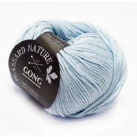 Pelote de fil à tricoter Gong bleu ciel 130 m - Plassard - Plassard - Mondial Tissus