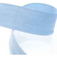 Ruban sergé coton - Bleu ciel - MT - Mondial Tissus