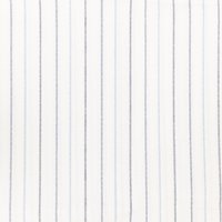 Coupon de tissu rayures bleues fond écru - MT - Mondial Tissus