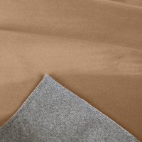 Tissu fausse fourrure court beige - Mondial Tissus