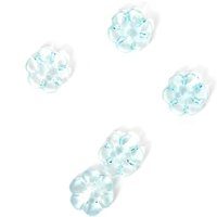 Boutons forme fleur bleu ciel 13 mm MT - MT - Mondial Tissus