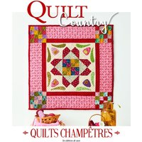 Livre Quilt country: Quilts champêtres n° 75 - Les éditions de saxe - Mondial Tissus