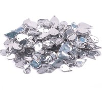 Sequin à coudre goutte coloris cristal 8x13mm et 6x - MT - Mondial Tissus
