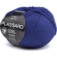 Pelote de fil à tricoter Gong bleu marine 130 m - Plassard - Plassard - Mondial Tissus