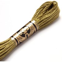 Fil mouliné à broder - Tons verts - COL 3012 - DMC - Mondial Tissus