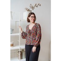 Patron Monarch blouse femme 34 au 52 - Lise Tailor - Lise Tailor - Mondial Tissus