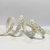 Galon lezarde bridget 12mm crème - Mondial Tissus