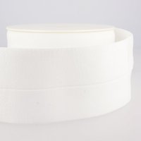 Élastique pré-plié 60 mm blanc - Mondial Tissus