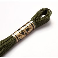 Fil mouliné à broder - Tons verts - COL 935 - DMC - Mondial Tissus