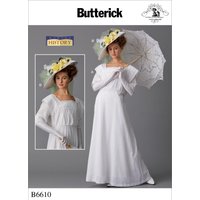 Patron Butterick B6610A5 Robe,Déguisement Femme 34-42 - Butterick - Mondial Tissus