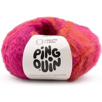 Pelote de laine Pingo beauty mohair pink / orange Pingouin - Pingouin - Mondial Tissus