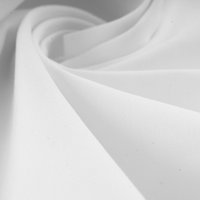 Tissu nappage Saten coton blanc - Mondial Tissus