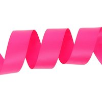 Ruban satin double face 25 mm fuchsia - MT - Mondial Tissus