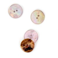 Boutons nacrés lilas 18 mm - MT - Mondial Tissus