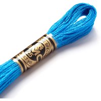 Fil mouliné à broder - Tons bleus - COL 3843 - DMC - Mondial Tissus