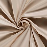Tissu simili cuir stretch mat nude - Mondial Tissus
