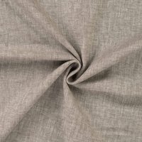 Tissu coton lin chevron chiné vert - Mondial Tissus