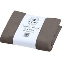 Coupon tissu lainage isolant thermique taupe 50 x 70 cm - Mondial Tissus