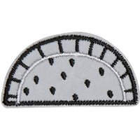 Écusson pastèque réfléchissant gris - Mondial Tissus