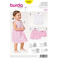 Patron burda kids 9357 robe et pantalon - Burda - Mondial Tissus