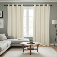 Rideau P.A.P thermique Malo naturel 140x250cm - MT - Mondial Tissus