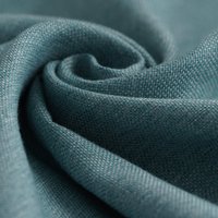 Tissu nappage Tinto turquoise - Mondial Tissus
