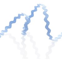 Serpentine - Bleu ciel 8 mm MT - MT - Mondial Tissus