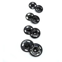 Boutons pression noir assortiment - MT - Mondial Tissus