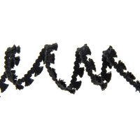 Galon mini-pompoms noir - MT - Mondial Tissus